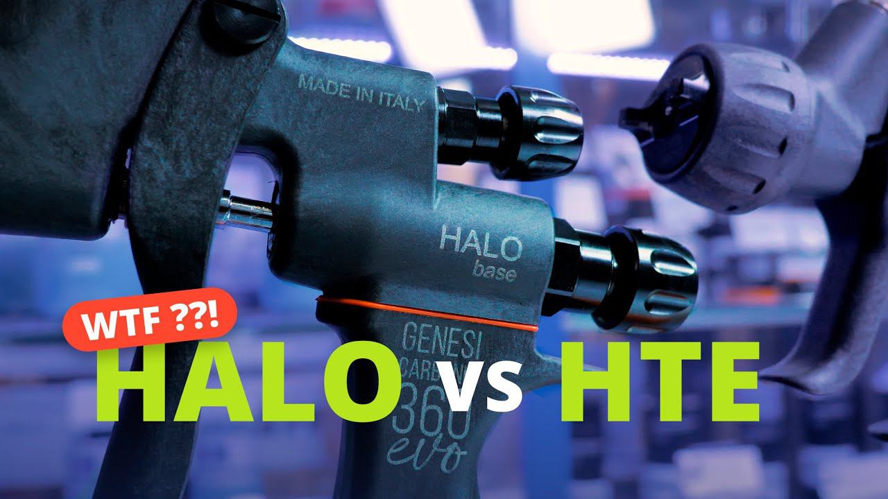 HALO вмеcто HTE? Новая маркировка краскопультов WALCOM / WALMEC