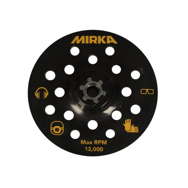 Диск-подошва для машинки MIRKA PS 1437 125 мм, 17 отв.