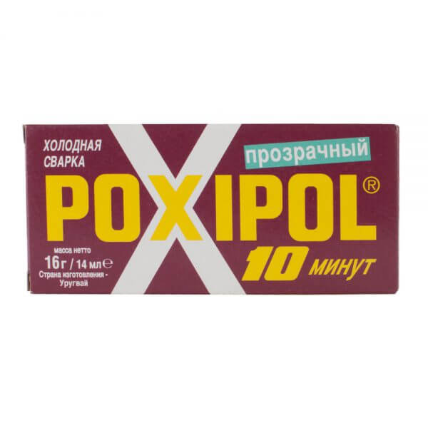 Клеи «холодная сварка» POXIPOL прозрачные 14-70 (мл)
