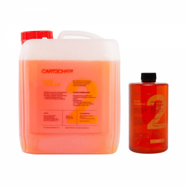 Биошампуни для бесконтактной мойки CarTech Pro Basic Shampoo №2