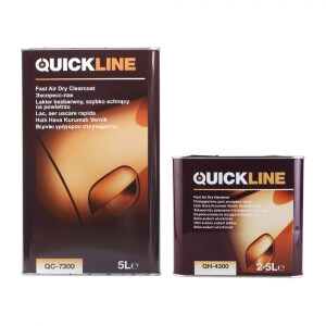 Комплект экспресс-лака Quickline QC-7300 (5 л) + отвердитель QH-4300 (2,5 л)