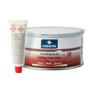 Шпатлевка по пластику Roberlo MULTIPLAST (1 кг) + отвердитель
