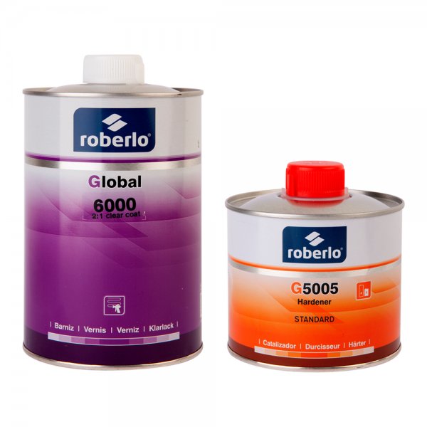 Roberlo GLOBAL 6000 (1 л) + отвердитель G5005 (0,5 л)